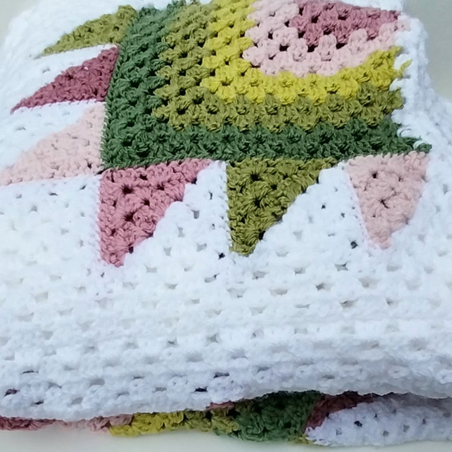 The Secret Garden Crocheted Blanket