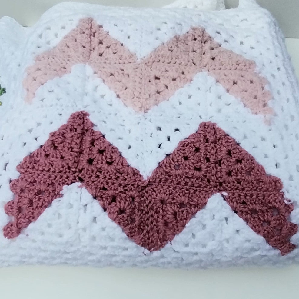 The Secret Garden Crocheted Blanket
