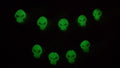 Skull Garlands for Halloween or longer