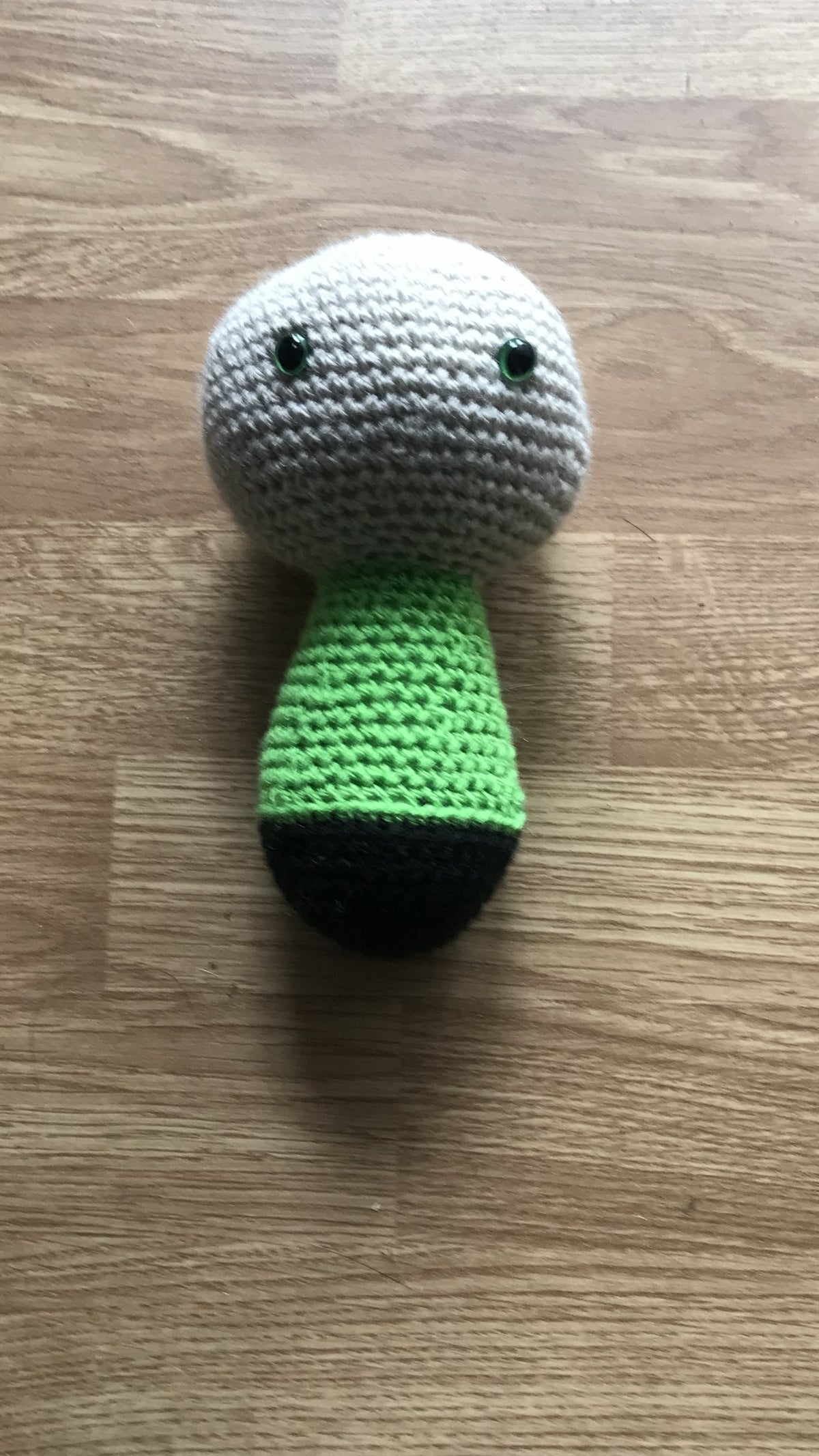 The Little Witch Hand-Crocheted Halloween Decoration