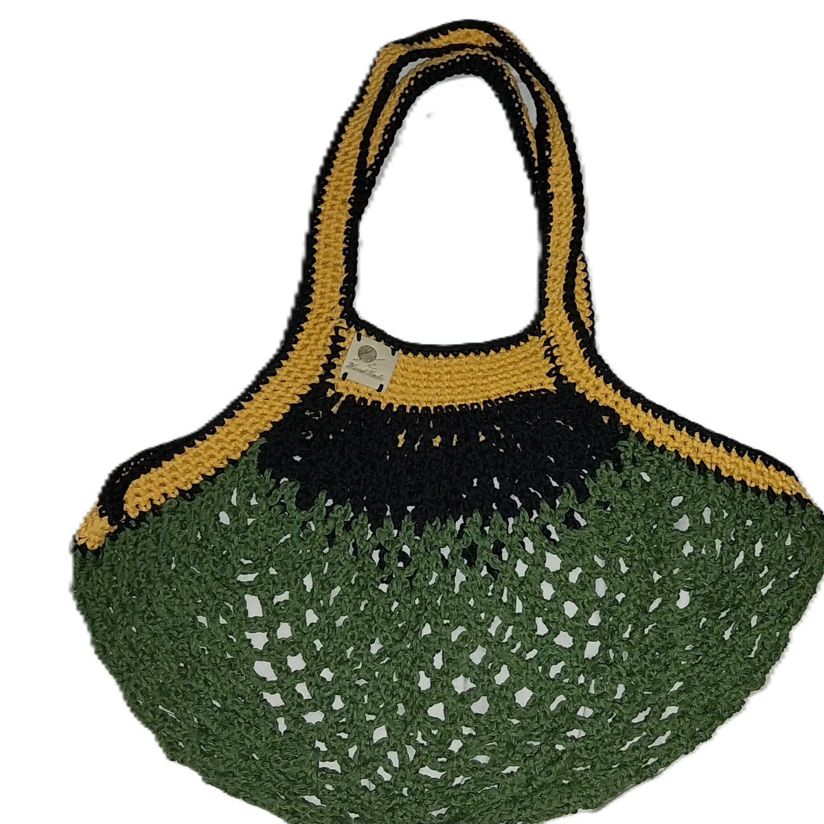 Green & Gold Market Bag